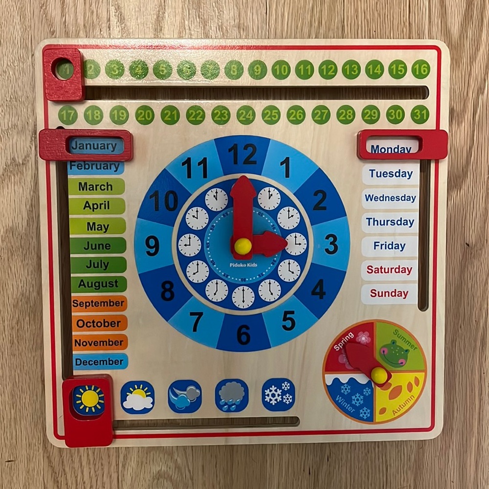 Montessori Daily Calendar